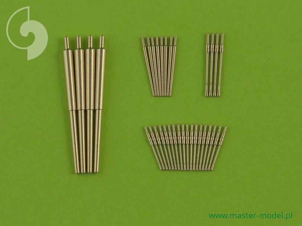 German Zerstörer Z-25 (1944) gun barrels set 1:350