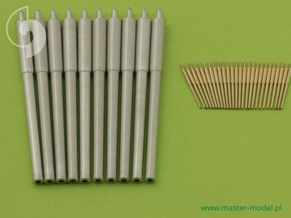 HMS Dreadnought armament - 12in, 12pdr barrels 1:350