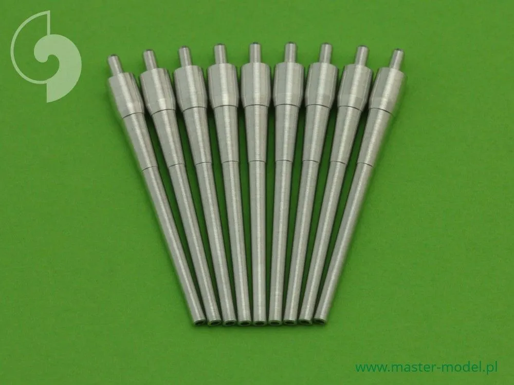 USN 8"/55 (20.3 cm) Mark 9 barrels (9pcs) 1:350