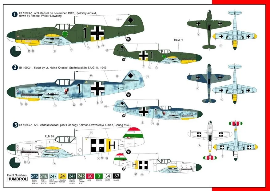 Bf 109G-1 "The first Gustav" 1:72