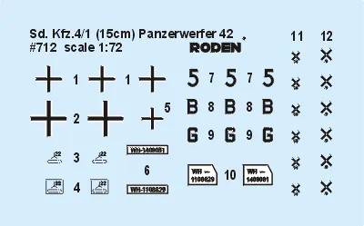 Sd.Kfz. 4/1 Panzerwerfer 42 1:72