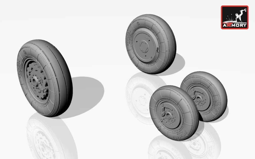 Su-7B (late) /BM/BMK wheels 1:72