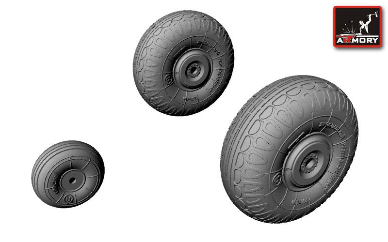 Lisunov Li-2 wheels 1:72