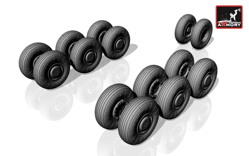 Tupolev Tu-22M2/M3 Backfire wheels 1:72