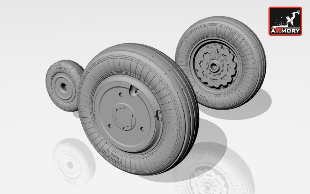 Yakovlev Yak-141 Freestyle wheels 1:72