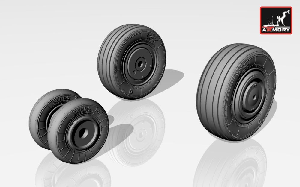 MiG-23S,M,MS,MF,U,UB wheels 1:72