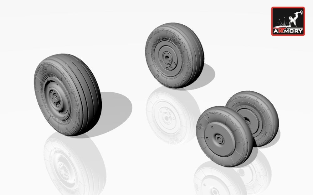 MiG-23B,BN wheels 1:72