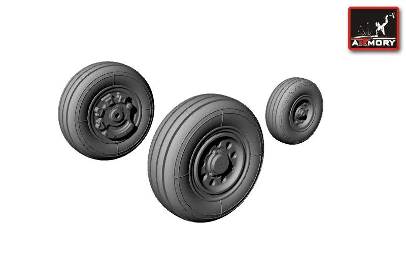 F-35A Lightning-II wheels 1:72