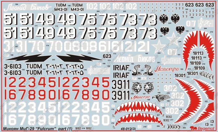 MiG-29 "Fulcrum" Part 1 1:48