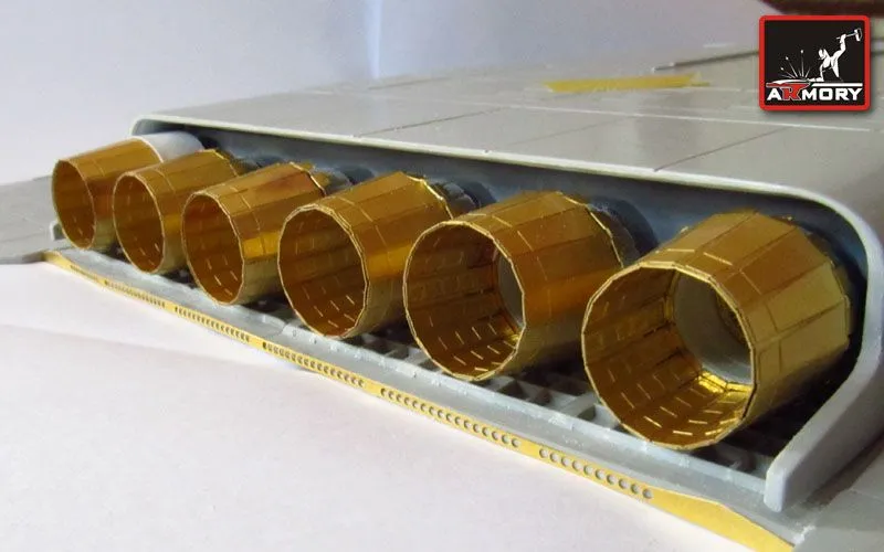 XB-70 Valkyrie exhaust nozzles für Italeri 1:72