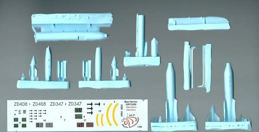 Bae Harrier GR7/9 Herrick's Harriers 1:48