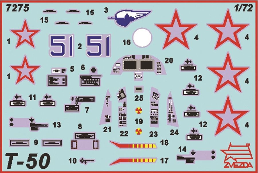 Su-57 ( T-50 PAK-FA) 1:72
