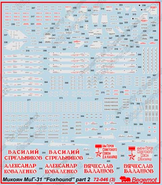 MiG-31 "Foxhound" part.2 1:72