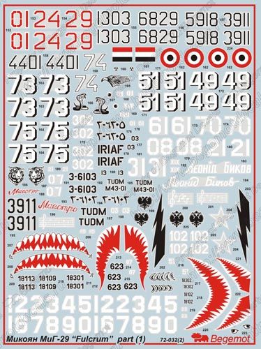 MiG-29 "Fulcrum" Part 1 1:72