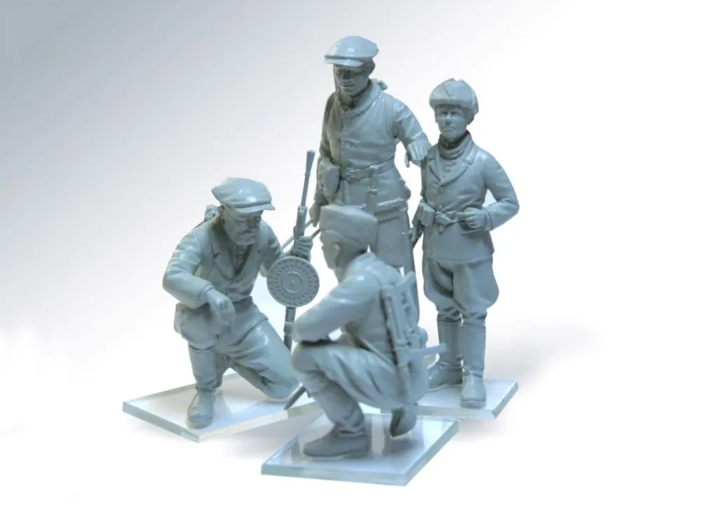 Soviet Partisans WWII 1:35