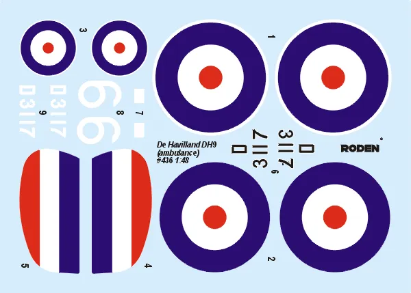 de Havilland DH9 Ambulance 1:48