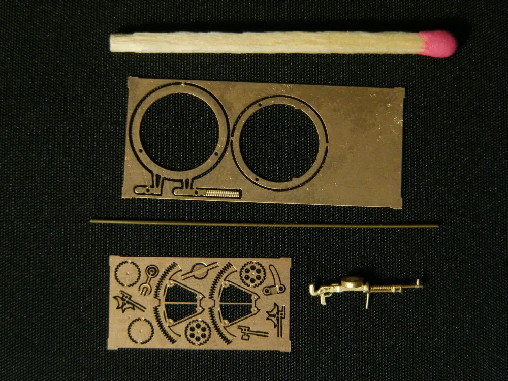 DA MG on TUR-5 turret 1:72