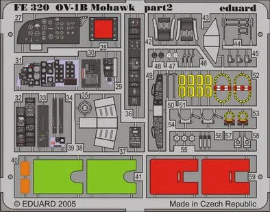 OV-1B Mohawk P.E. für Roden - Zoom 1:48