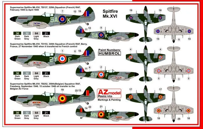 Supermarine Spitfire Mk.XVI Early 1:72