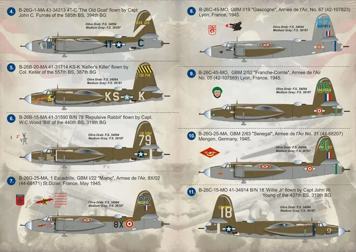 B-26 "Marauder" 1:144