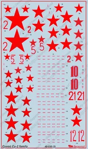 Su-2 family Decals 1:48
