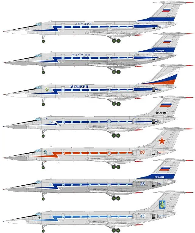 Tu-134UBL Conversion Set 1:144