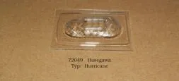 Hurricane vacu canopy für Hasegawa 1:72