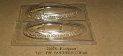 F9F Panther/Cougar vacu canopy for Hasegawa 1:72