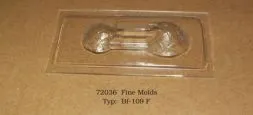 Bf 109F vacu canopy for Fine Molds 1:72