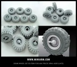 URAL-4320 (late) Wheel Set (ID-P284) 1:35