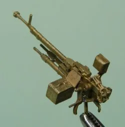 DShKM heavy machinegun, turret version 1:72