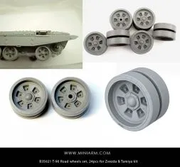 T-90 Road wheels set 1:35
