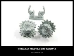 IS-I/ IS-II Drive Sprockets and Mud Scrapers 1:35