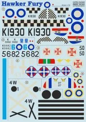 Hawker Fury 1:72