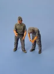 German maintenance crew 1:35