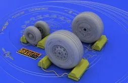 F-4J/ S Phantom II wheels für Hasegawa 1:48