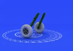 Spitfire wheels - 5 spoke 1:48