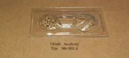 Me 262A vacu canopy für Academy 1:72