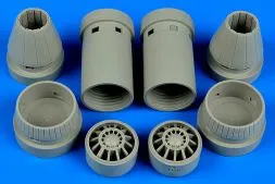F/A-18E Super Hornet exhaust nozzles - clos. for Rev. 1:48