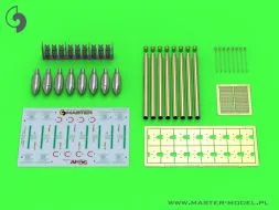 British 3in Rocket RP-3 with 60LB SAP heads 1:24