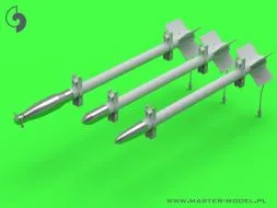 Additional types of warheads for British RP-3 Rocket 1:24