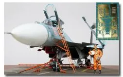 Su-33 Ladder and chocks 1:48