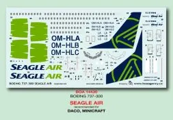 Boeing 737-300 - Seagle Air 1:144
