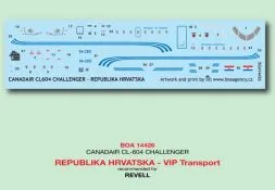 Canadair CL-604 - Republika Hrvatska VIP Transport 1:144
