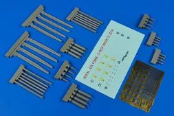 R.A.F. 3-inch 25lb rockets 1:32