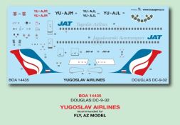 Douglas DC-9-32 Yugoslav Airlines 1:144