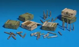 Soviet 45mm Shells with Ammo Boxes 1:35