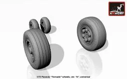 Panavia Tornado wheels, version b Goodyear 1:72