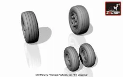 Panavia Tornado wheels, version b Goodyear 1:72