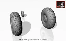 deHavilland DH.98 Mosquito weighted wheels 1:72